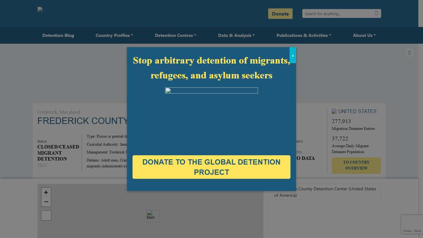 Detention centre - Global Detention Project | Mapping immigration detention around the world